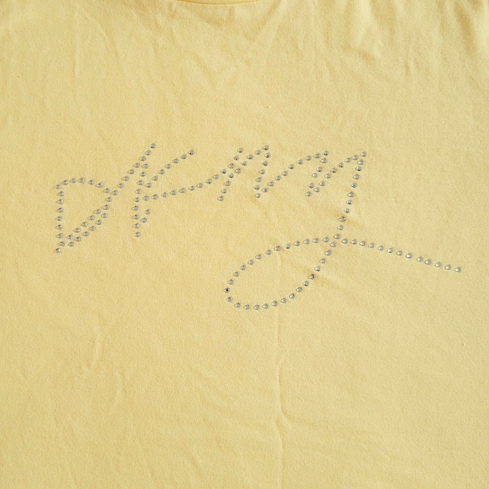 DKNY Crystal💎 Embellished Logo Tee - Picture 3 of 11